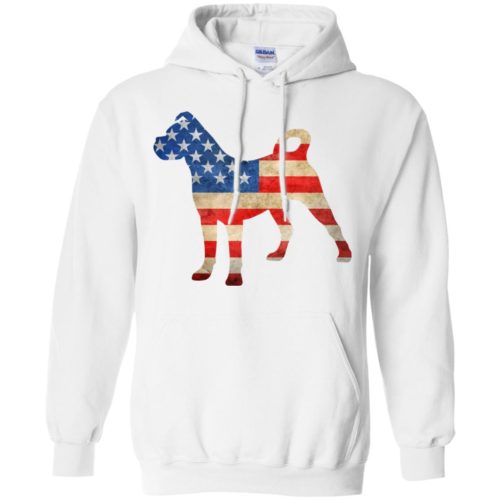 Vintage Cane Corso USA Pullover Hoodie White