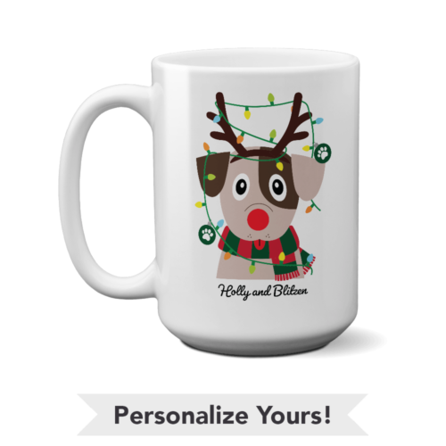 My Favorite Christmas Pup Personalized 15 oz. Mug - Deal $7.99