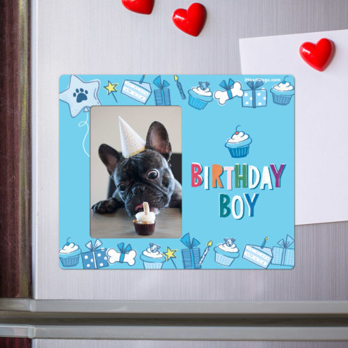 Birthday Boy Picture Frame Magnet - Super Deal $.09  ( Limited 1 per Customer)