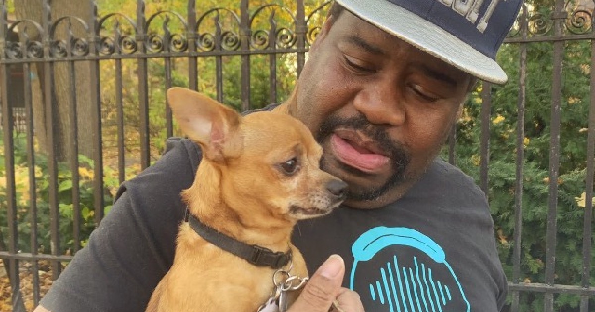 Tiny Dog Huddled Under Car As Dad Wept For Him To Come Home