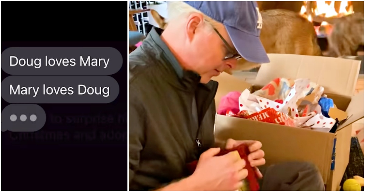 Dad Opens Box And Bursts Into Tears When He Gets His Christmas Wish