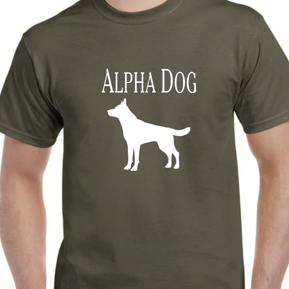Alpha Dog Standard Tee Military Green