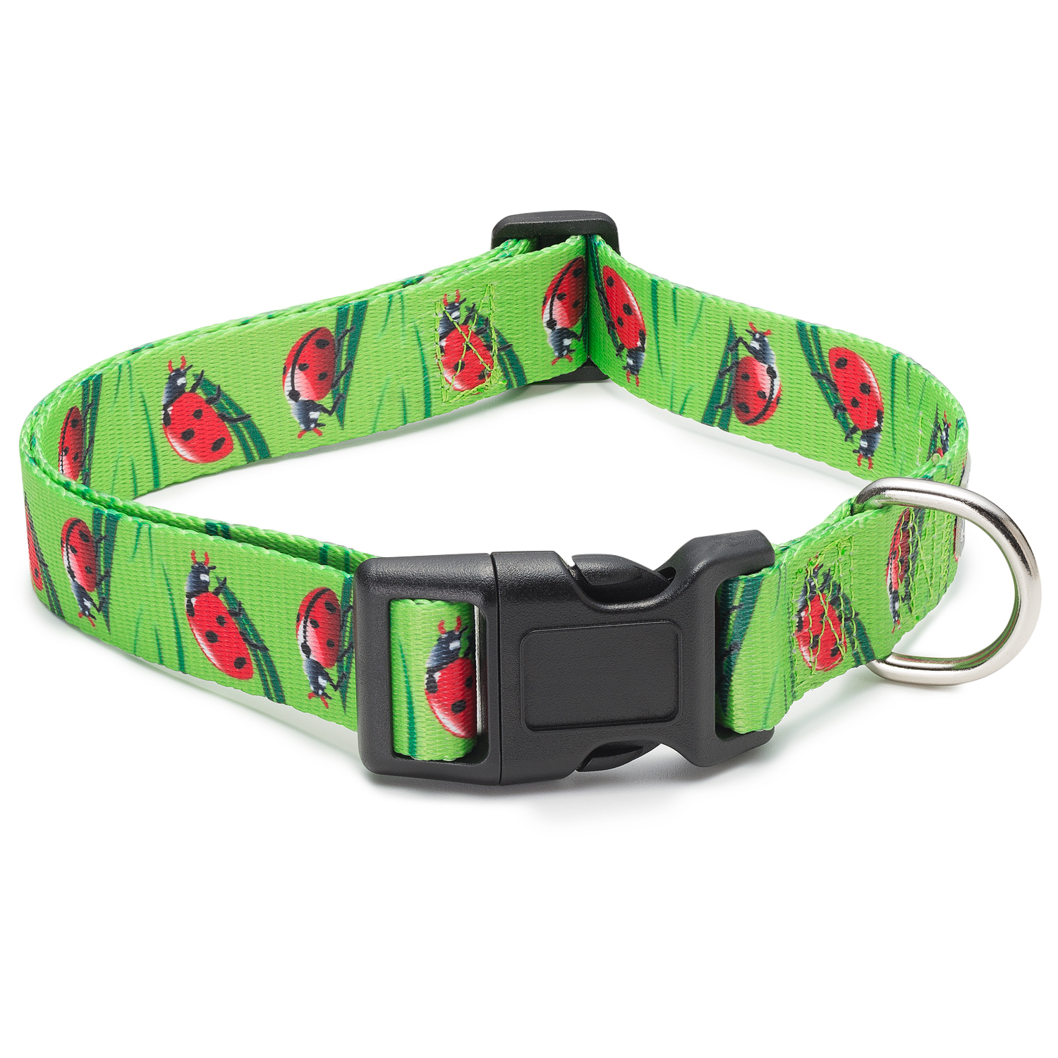 Lady Bug Dog Collar