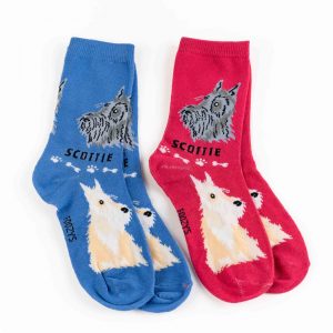 My Favorite Dog Breed Socks ❤️ Scottie Breed Dog Sock – 2 Set Collection