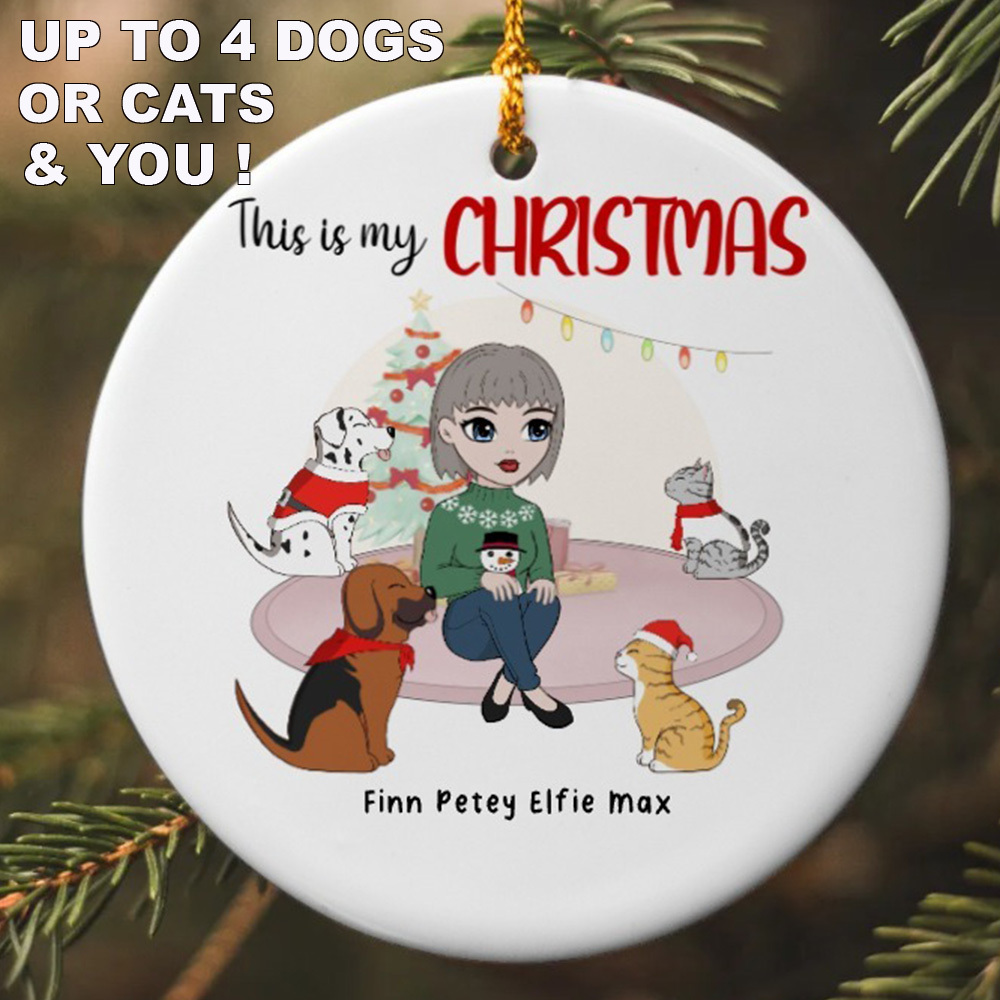 Limited Time Offer 50% Off!-  This Is My Christmas Personalized Ornament